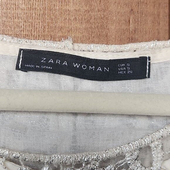 Zara Woman lace top - Picture 2 of 4